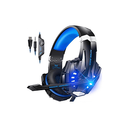 Audífonos Gamer Kotion Each G9000 LED AZUL PS4 / XBOX ONE / PC