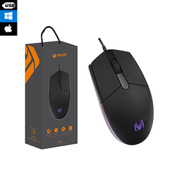 Mouse Gamer Óptico LED RGB 1000 dpi Modelo M02