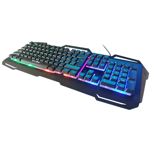 Teclado Gamer Weibo Wb-539 Retroiluminado / Usb 3.0/2.0/1.1