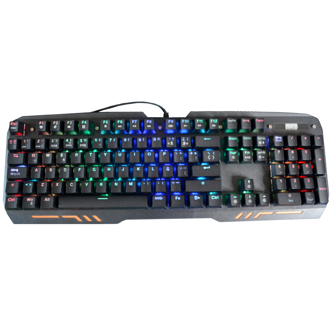 Teclado Mecánico Gamer Fenix Tt-kbrgb9 Target Predator Rgb