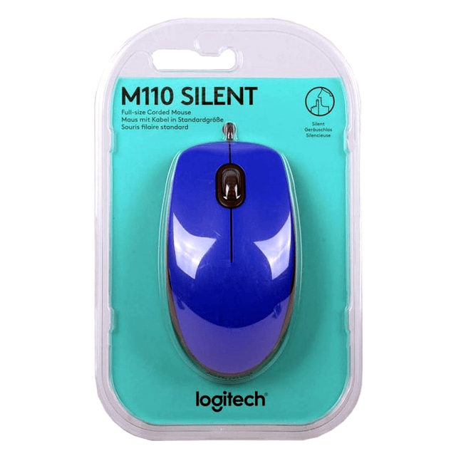 Mouse USB 1000 dpi Modelo M110 Silent