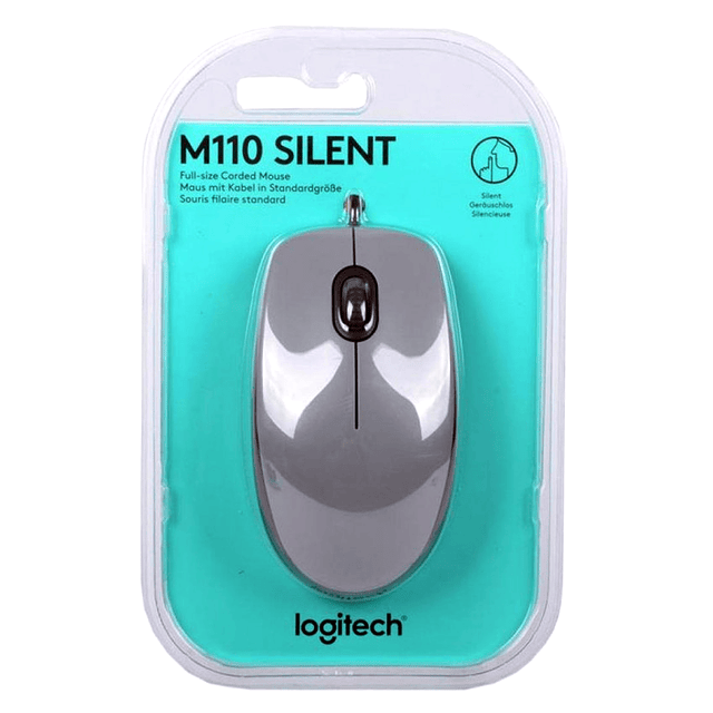 Mouse USB 1000 dpi Modelo M110 Silent