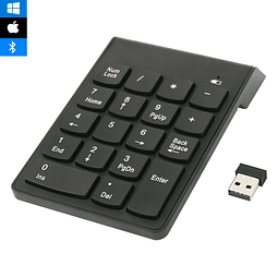 Teclado Numerico Bluetooth Mini Numeric Keypad Wireless