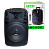 Parlante Bluetooth Karaoke Con Micrófono Inalámbrico Doble Batería 1000W. Modelo TOGO-7781