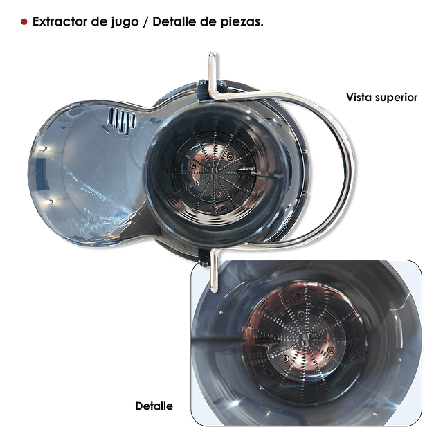 Extractor / Exprimidor Para Jugo De Frutas y Verduras SOKANY SK-4000