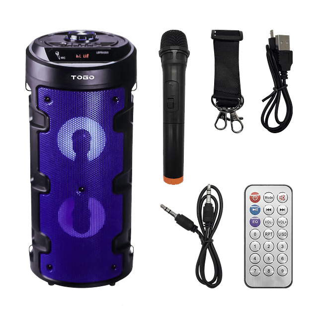 Parlante Bluetooth Con Micrófono Para Karaoke - Fiestas - Eventos Modelo TOGO-779