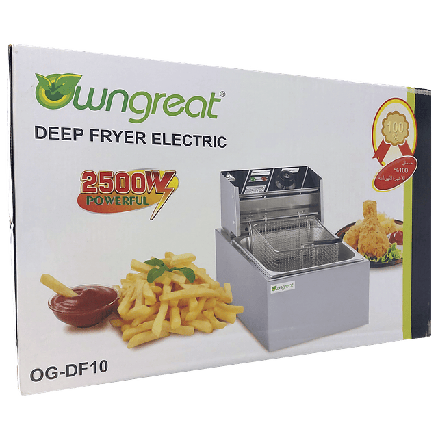 Freidora Eléctrica Wngreat Individual de 6L / 2500W