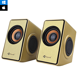 Parlantes Altavoces Para PC Con Sistema Activo USB 2.0 Modelo T-007