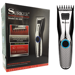 Máquina Cortadora De Cabello Recargable / Surker Modelo HC-650