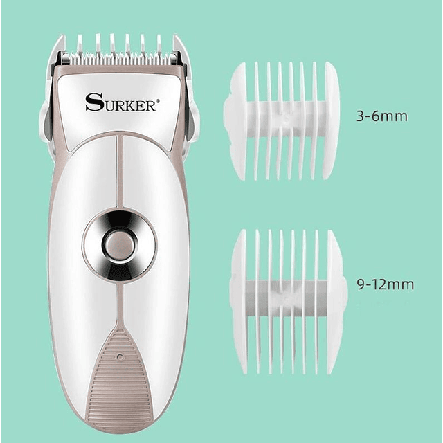 Máquina Inalámbrica Cortadora De Cabello Para Niñas, Niños y Bebés / Surker SK-757