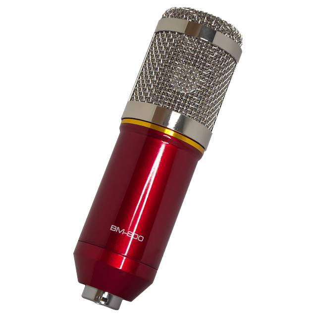 Micrófono Condensador Profesional Estudio YouTube Música Colores Modelo BM-800