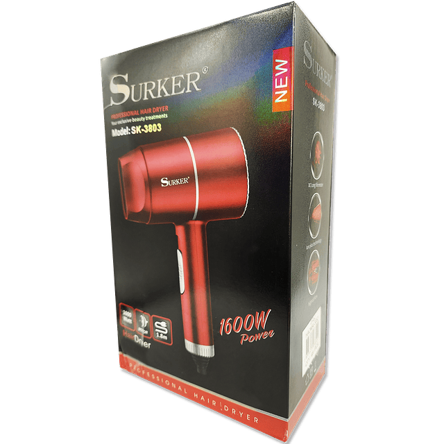 Secador De Cabello Profesional SURKER SK-3803