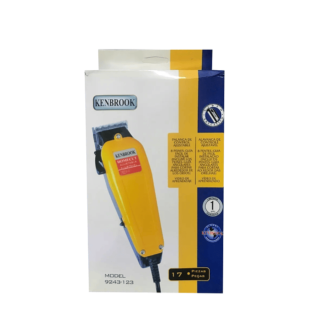 Cortadora De Cabello 220v Kenbrook 9243-123 Amarillo 