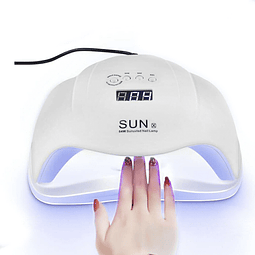 Lampara Led Uv SUN X 54w Esmalte Permanente Uñas Manicure