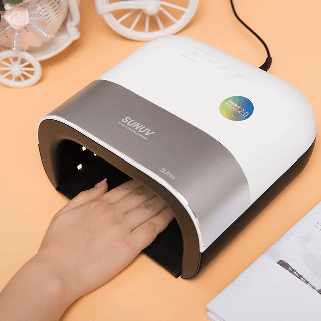 Lampara 2-1 Led Uv Smart Secador Uñas 48w Manicure SUN 3