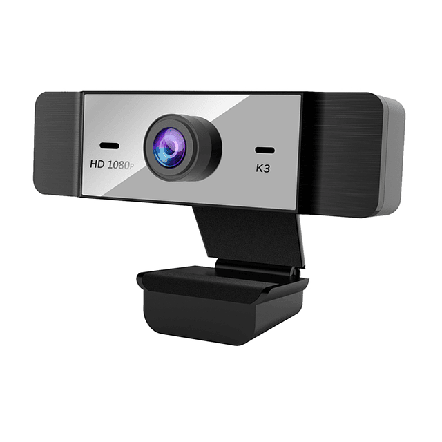 Cámara Web 1080P Micrófono PC USB 2 Megapíxeles Full HD Modelo K3