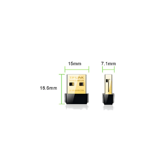 Adaptador Inalámbrico Wi-fi Nano USB N 150 Mbps Modelo TL-WN725N