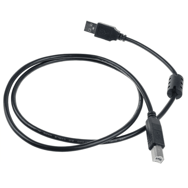 Cable Para Impresora USB 2.0 A Plug-B 1.5 Metros