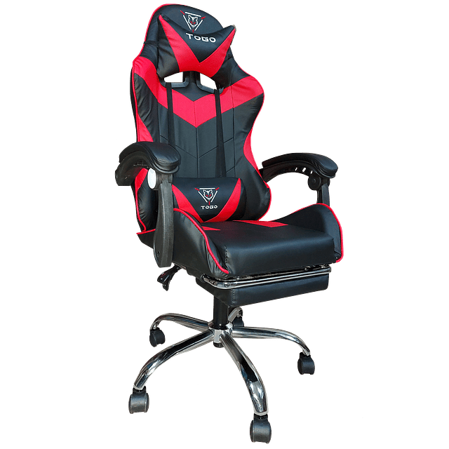 Silla Gamer Profesional Togo Reclinable Con Posapies + Mousepad Togo