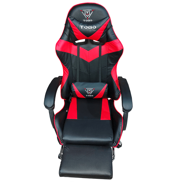 Silla Gamer Profesional Togo Reclinable Con Posapies + Mousepad Togo