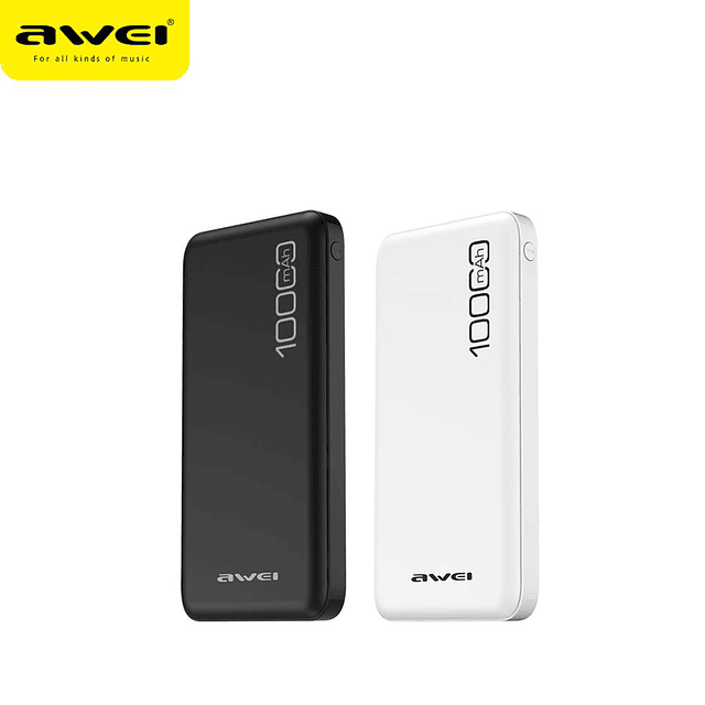 Power Bank 10000 mAh 2xUSB 2.1A Carga Rápida / Modelo P28K