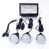 Kit Panel Solar Foco Led + 3 ampolletas + cable USB Cclamp03