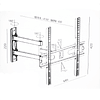 Soporte De Pared Para TV Con Brazo Extensible De 26" a 63" Pulgadas / Modelo TVS833M