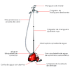 Plancha De Pie A Vapor Con Ruedas Para Ropa Sokany Sk-4002