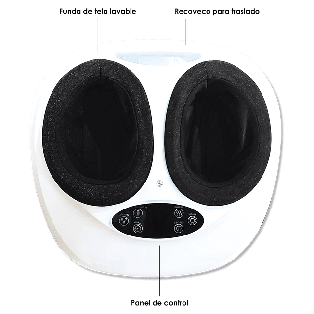 Masajeador Para Pies Foot Therapy Machine – Color Blanco