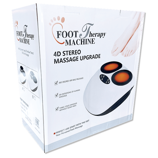 Masajeador Para Pies Foot Therapy Machine – Color Blanco