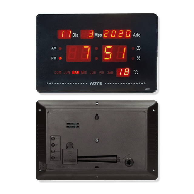 Pantalla Digital Led – Reloj De Alta Precisión / JH2315