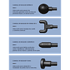 Pistola Para Masajes – Fisioterapia Muscular / Cara y Cuerpo / Colores