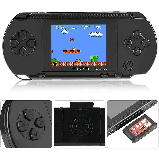 Consola Portatil Pxp 3 Juegos Sega Arcade 16 bits 1GB