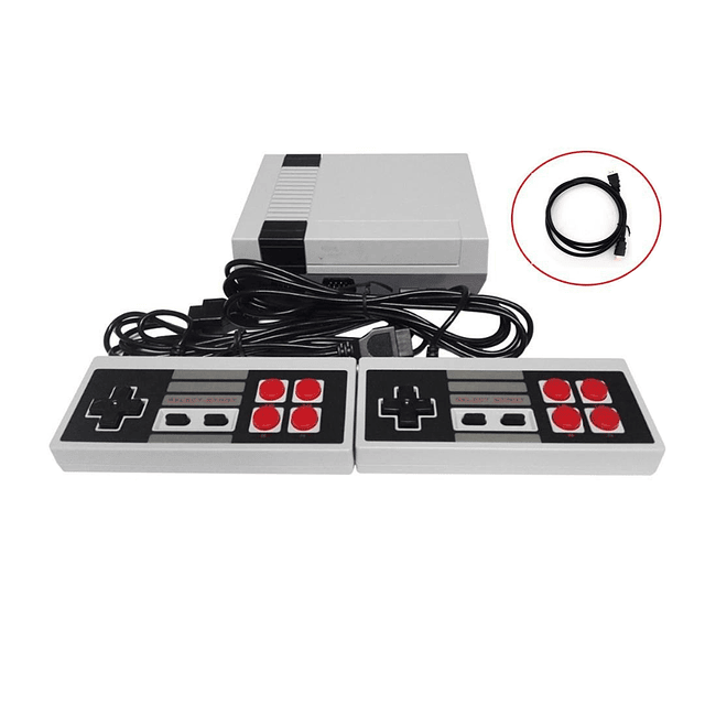 Mini consola de juegos clásica retro - salida HDMI con 621 juegos y 2 controles