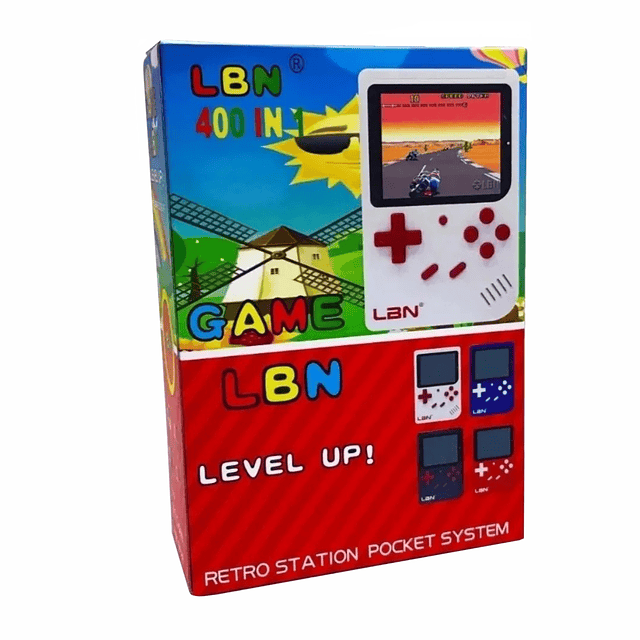 Mini Consola De Video Juegos Portátil LBN 400 In 1 