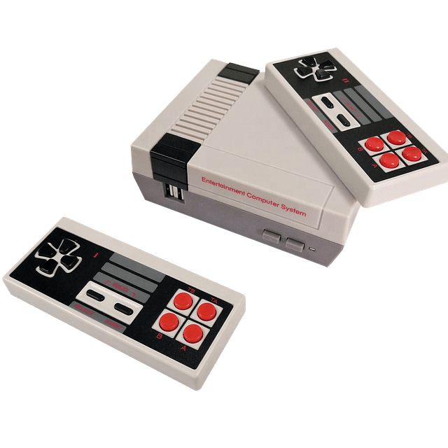 Consola Juegos Clásicos SNES Controles Inalámbricos