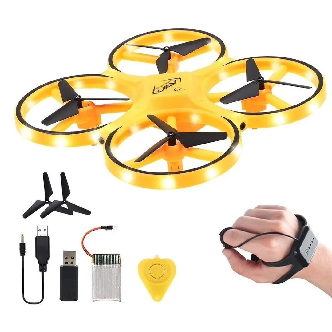 Drone Control Remoto UAV Gravity Sensor Bateria Recargable Reloj
