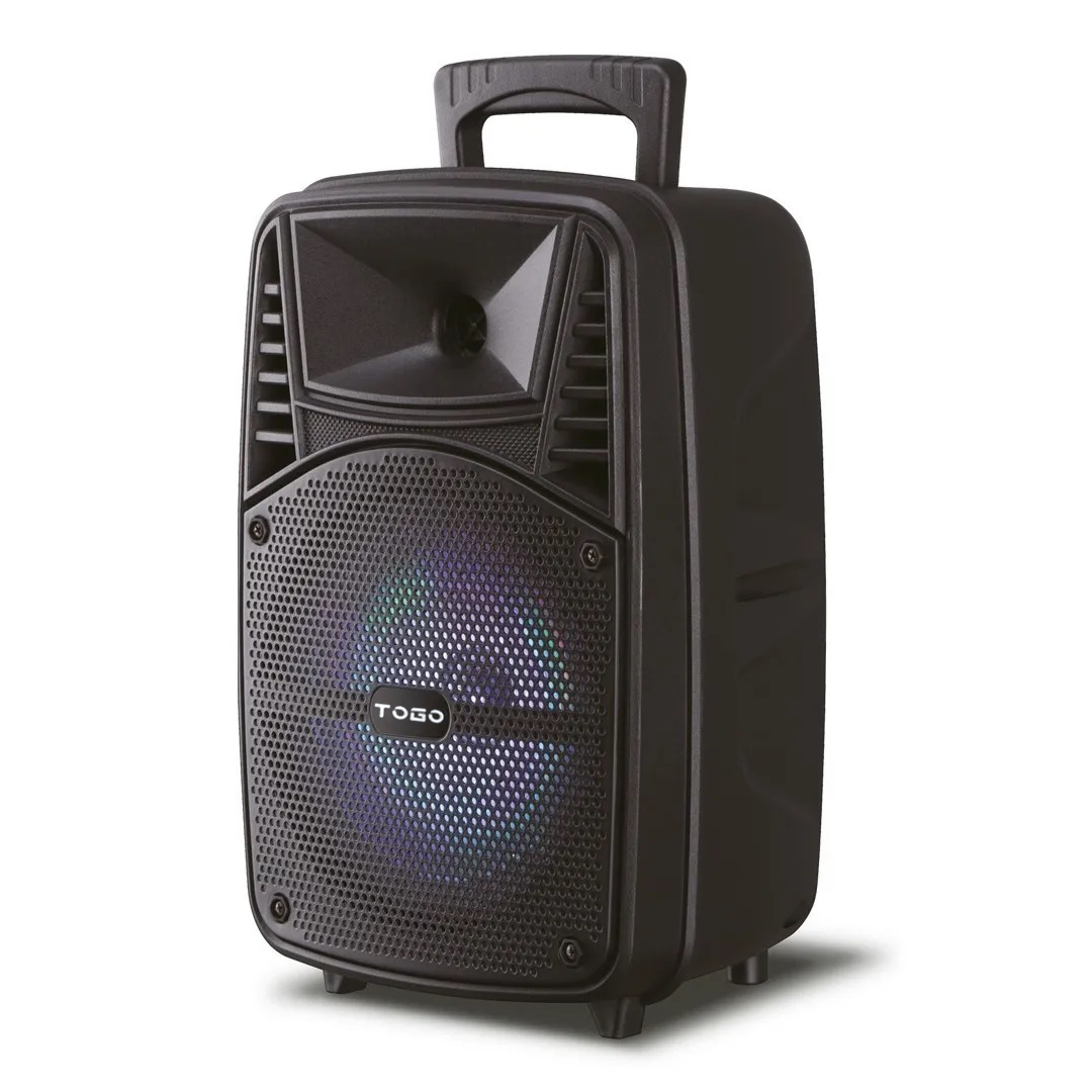 Parlante Bluetooth Karaoke Con Micrófono Inalámbrico Doble Batería 1000W. Modelo TOGO-7781