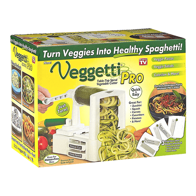 Cortador - Rallador De Espiral Para Verduras Veggetti Pro