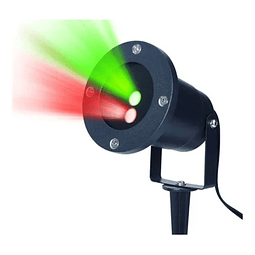 Proyector Láser Lluvia Puntos Rojo Verde Alta Potencia GTI