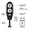 Foco LED Para Calle Con Control y Sensor De Movimiento Junfei Modelo JF-T60