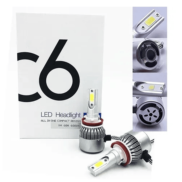 Kit De Luces LED Para Auto C6 Modelo H11