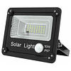 Foco Led 50w + Control Remoto + Sensor de Movimiento + Panel Solar