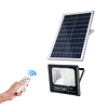 Foco Led 100w IP167 + Control Remoto + Panel Solar