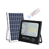 Foco Led 100w IP167 + Control Remoto + Panel Solar