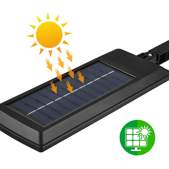Foco de Exterior Solar con Sensor de Movimiento + Control Remoto Impermeable