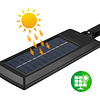 Foco de Exterior Solar con Sensor de Movimiento + Control Remoto Impermeable