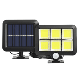 Foco LED Solar de Pared para Exterior y/o Jardín con Sensor De Movimiento