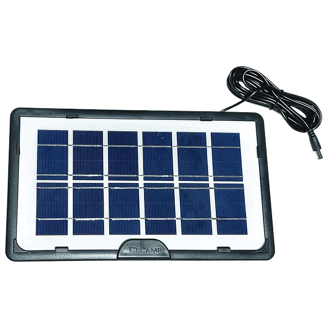 Kit Solar de Camping Para Emergencias 3 Ampolletas + radio Parlante bt Linterna Cclamp cl-810