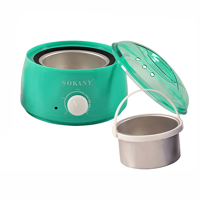 Máquina Calentadora de Cera Sokany Pro Wax 100 Warmer para encerado duro, en tiras y con parafina